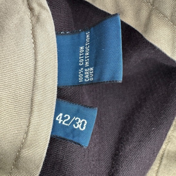 Polo Ralph Lauren Brown Andrew Pleated Corduroy Cotton Pants Men's Size 42x27 - Picture 4 of 5